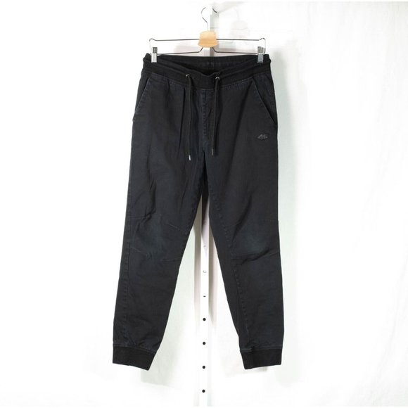 4F Other - 4F Jogger Sweatpants Men's Medium Cotton Tapered Elastic Waist Drawstring Grunge